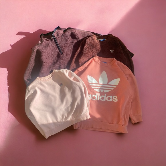 George Fleece Burgundy Quarter Zip (Size XL) - Picture 7 of 7